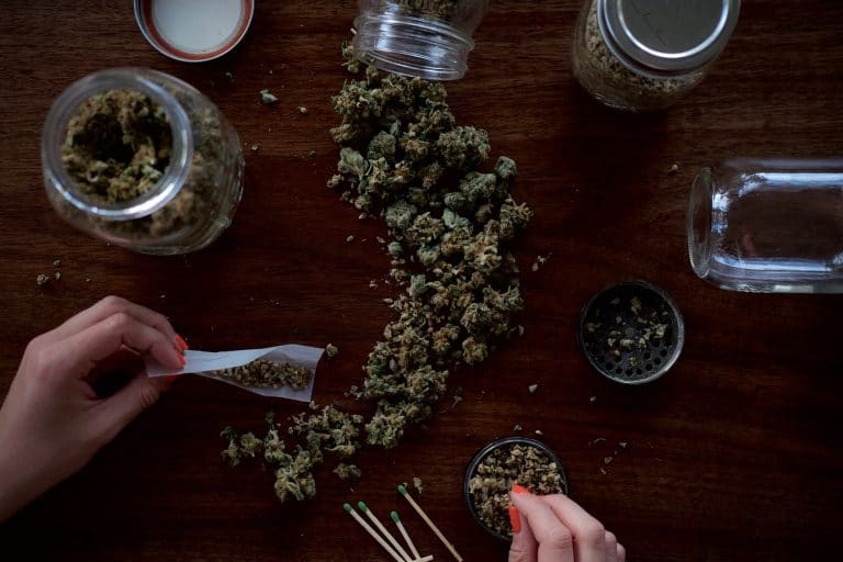 cannabis or medical marijuana flower